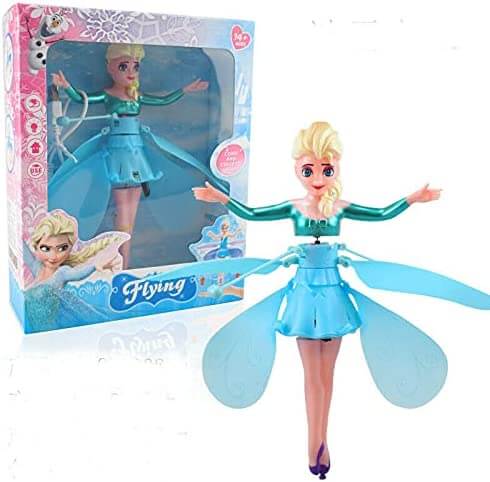 Floating, sensor-controlled fairy doll – magically flies around the room.