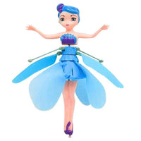 Floating, sensor-controlled fairy doll – magically flies around the room.