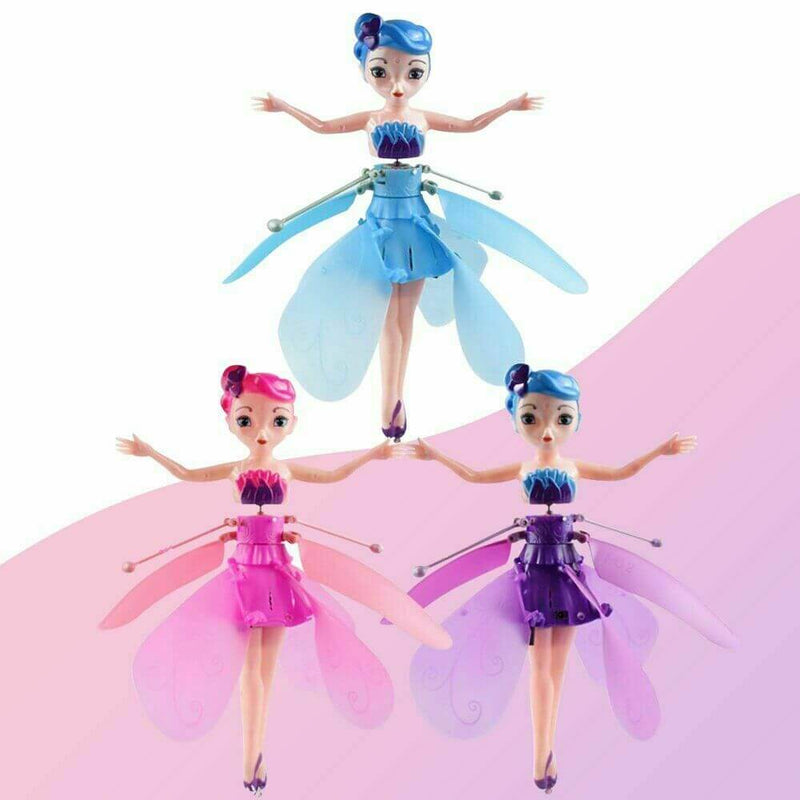 Floating, sensor-controlled fairy doll – magically flies around the room.