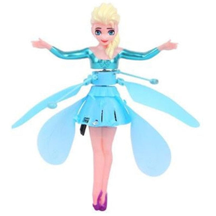 Floating, sensor-controlled fairy doll – magically flies around the room.