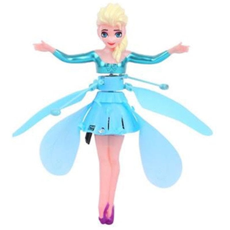 Floating, sensor-controlled fairy doll – magically flies around the room.