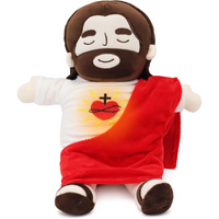Cuddly toy with breathing motion and light – calming aid for children