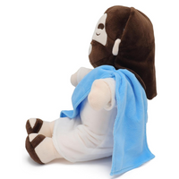 Cuddly toy with breathing motion and light – calming aid for children