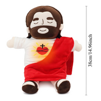 Cuddly toy with breathing motion and light – calming aid for children