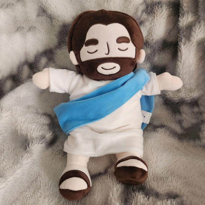 Cuddly toy with breathing motion and light – calming aid for children