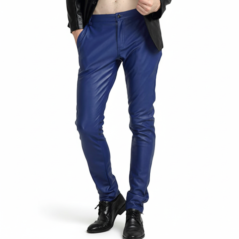 Faux Leder Herren Hose - Oscar