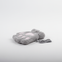 Fingerlose Plüschige Pfotenhandschuhe - PawFluff