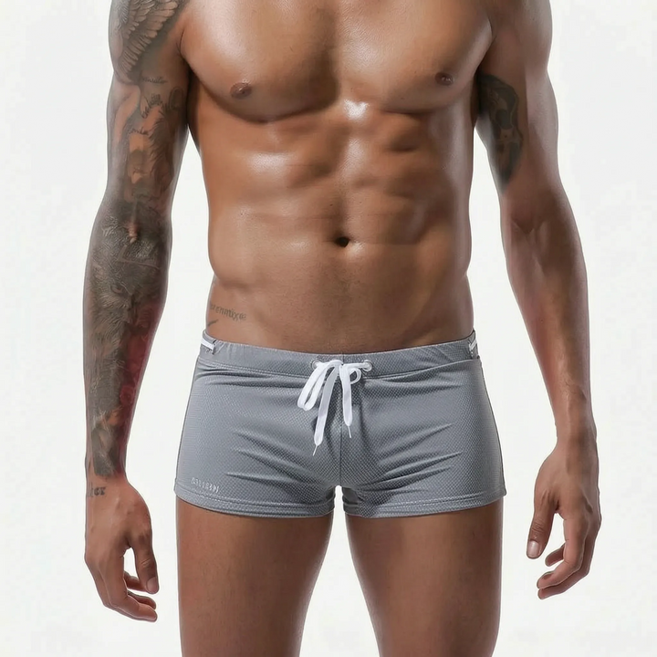 Fitted Low Rise Swimming Trunks - Virento