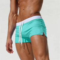 Fitted Men's Swim Trunks - Basken