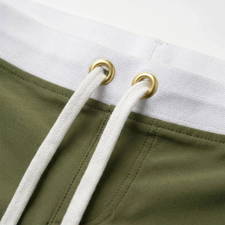 Fitted Men's Swim Trunks - Basken