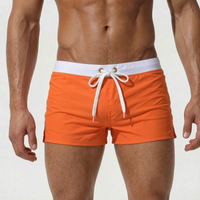 Fitted Men's Swim Trunks - Basken