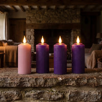Flameless LED Pillar Candles - Lumiqua
