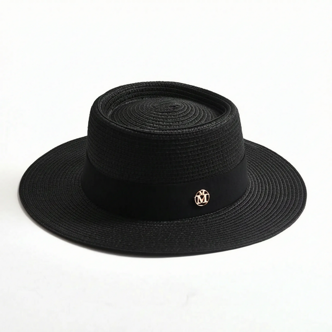 Flat Top Woven Hat - Calypsa