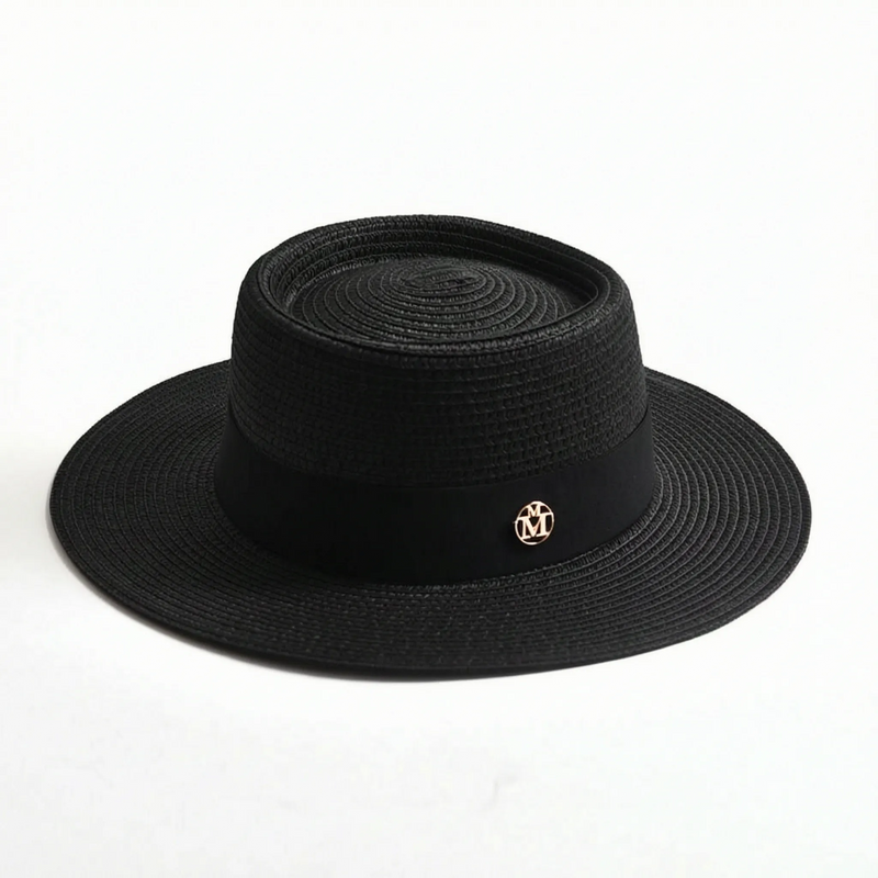Flat Top Woven Hat - Calypsa