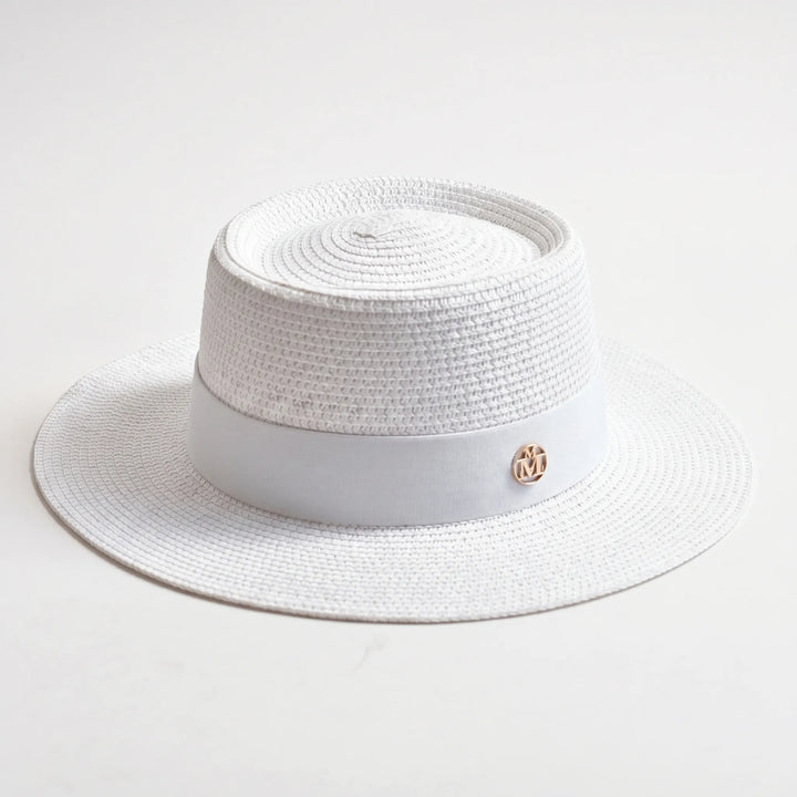 Flat Top Woven Hat - Calypsa