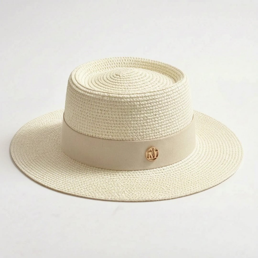 Flat Top Woven Hat - Calypsa