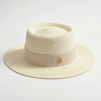 Flat Top Woven Hat - Calypsa