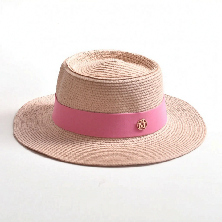 Flat Top Woven Hat - Calypsa