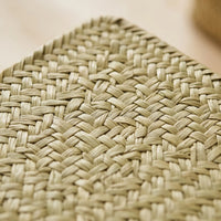 Flat Woven Rectangular Storage Basket - Weavestow