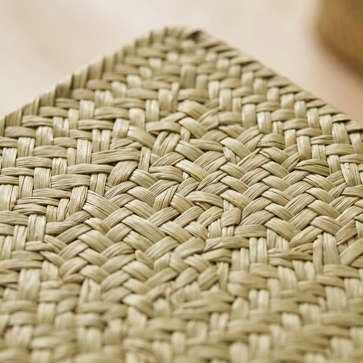 Flat Woven Rectangular Storage Basket - Weavestow
