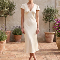 Fließendes Midikleid -  Donna