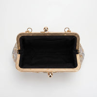 Floral Embroidered Evening Clutch Bag - Floriette