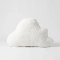 Fluffy White Cloud-Shaped Decorative Cushion - Cloudsy