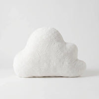 Fluffy White Cloud-Shaped Decorative Cushion - Cloudsy