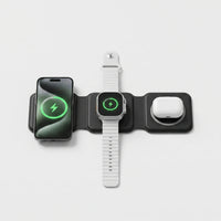 Foldable 3 In 1 Wireless Charging Station - Foldix