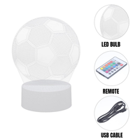 Football Themed 3D Illusion Lamp - Visiola