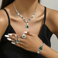 Four-Piece Formal Jewellery Set - Virdia