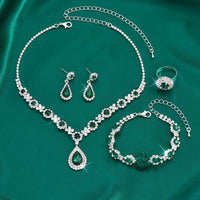 Four-Piece Formal Jewellery Set - Virdia