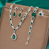 Four-Piece Formal Jewellery Set - Virdia