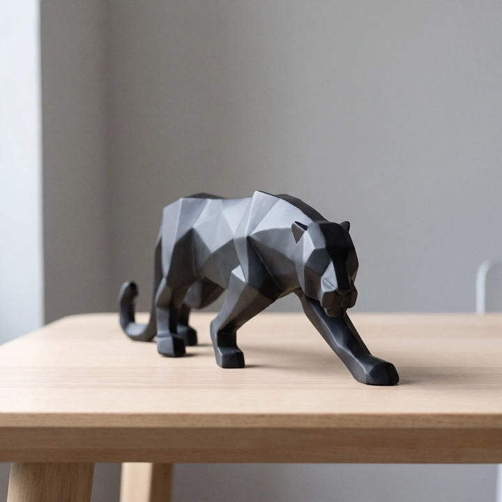 Geometric Animal Desktop Sculpture - Felinix