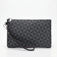 Geometric Patterned Men's Clutch Bag - Geomate