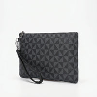 Geometric Patterned Men's Clutch Bag - Geomate