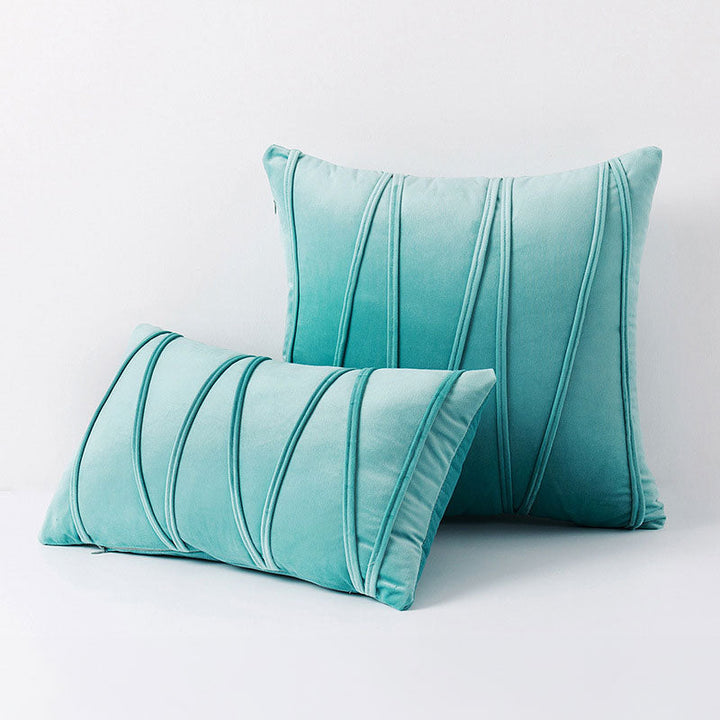 Geometric Textured Throw Pillow - Cushia