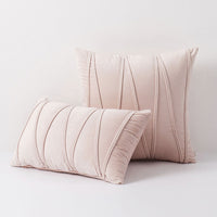 Geometric Textured Throw Pillow - Cushia