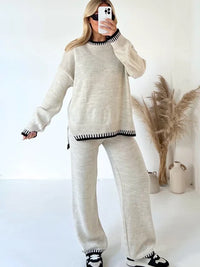 Ladies Knitted Autumn Set – Amélie