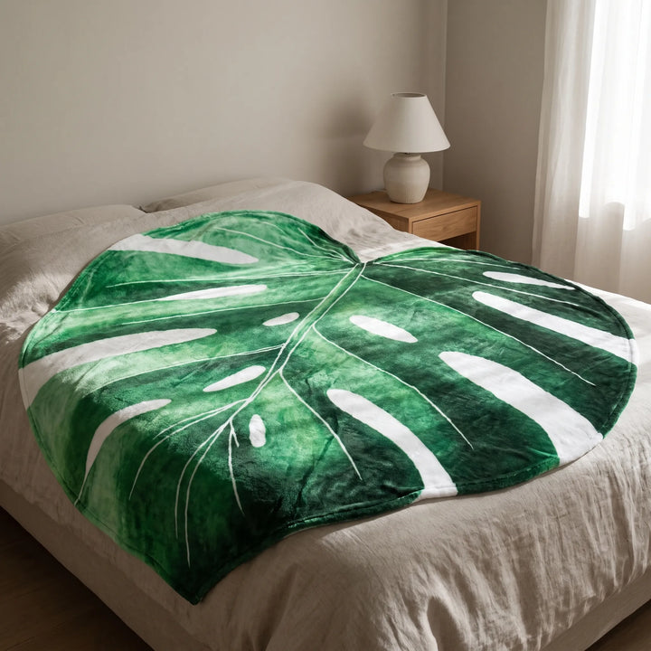 Giant Botanical-Shaped Throw - Botaniq
