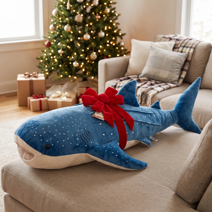 Giant Whale Shark Plush Toy – A Cuddly Christmas Gift
