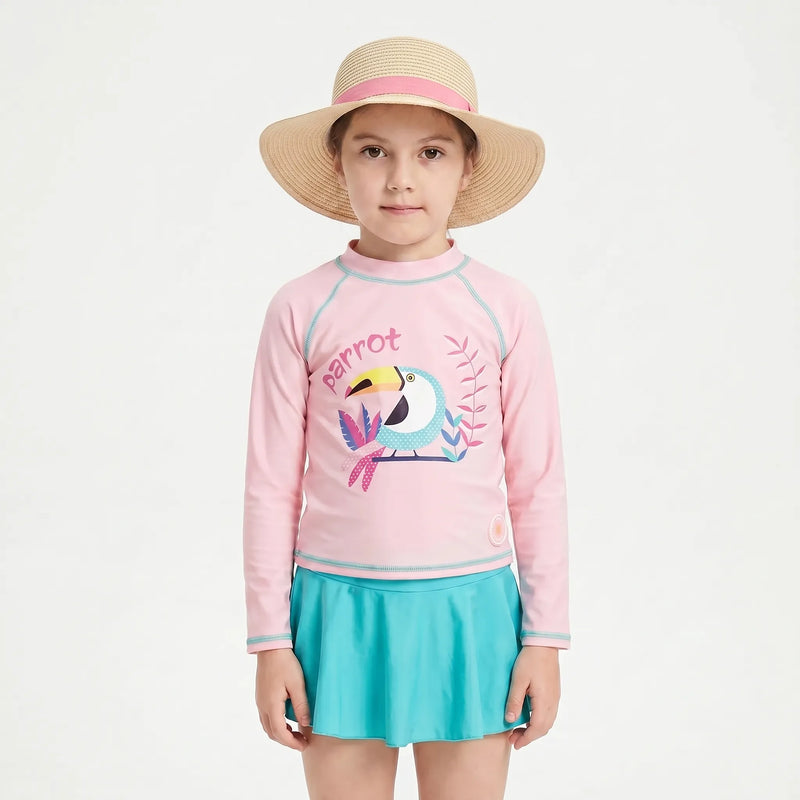 Girls Three Piece Swimsuit - Aquadore