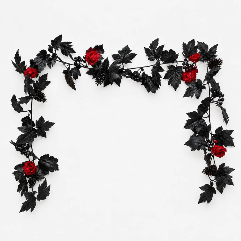 Gothic Floral Artificial Garland - Vineria