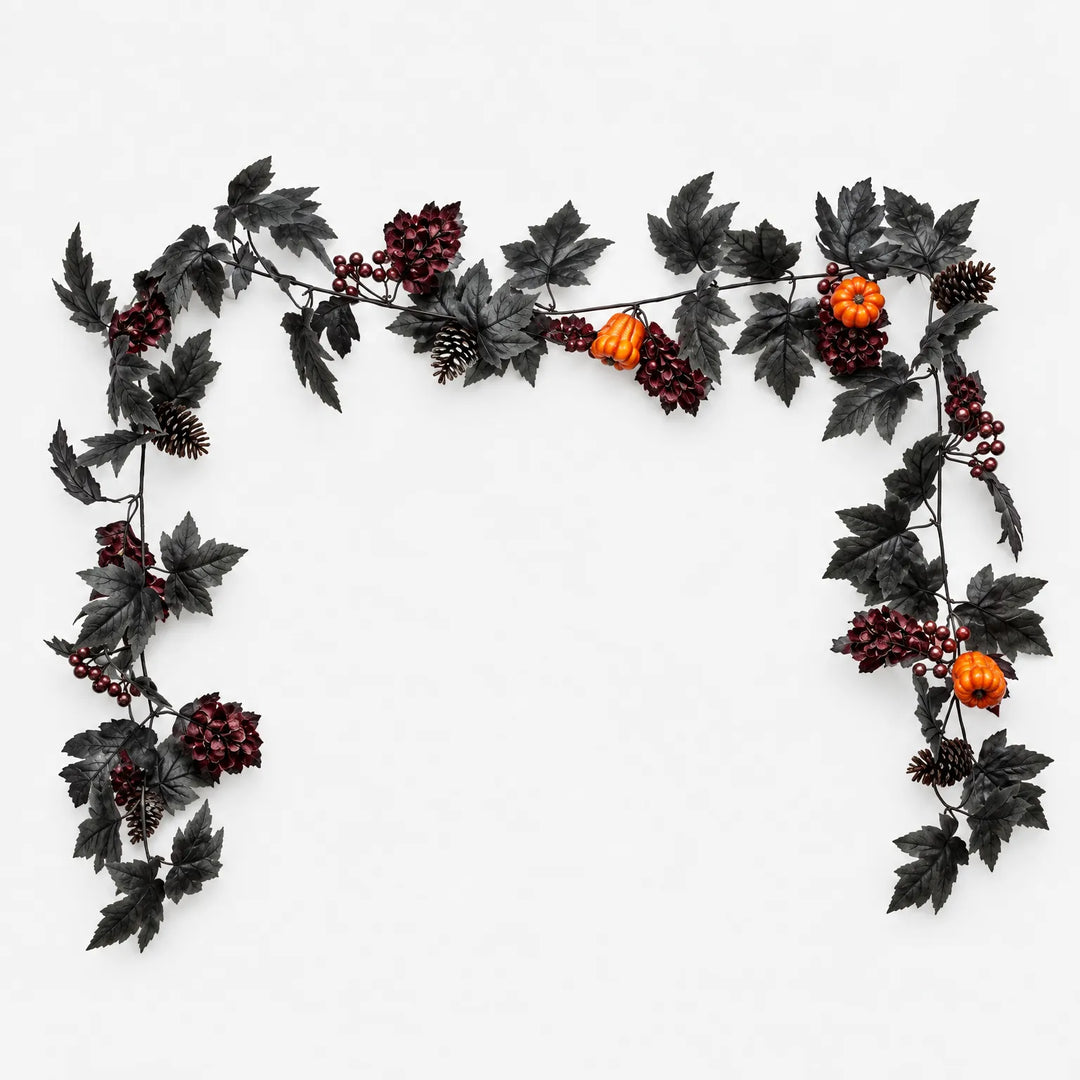 Gothic Floral Artificial Garland - Vineria