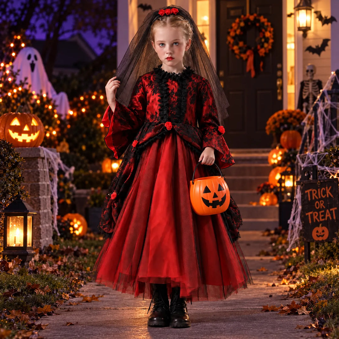 Gothic Vampire Costume - Crimsona