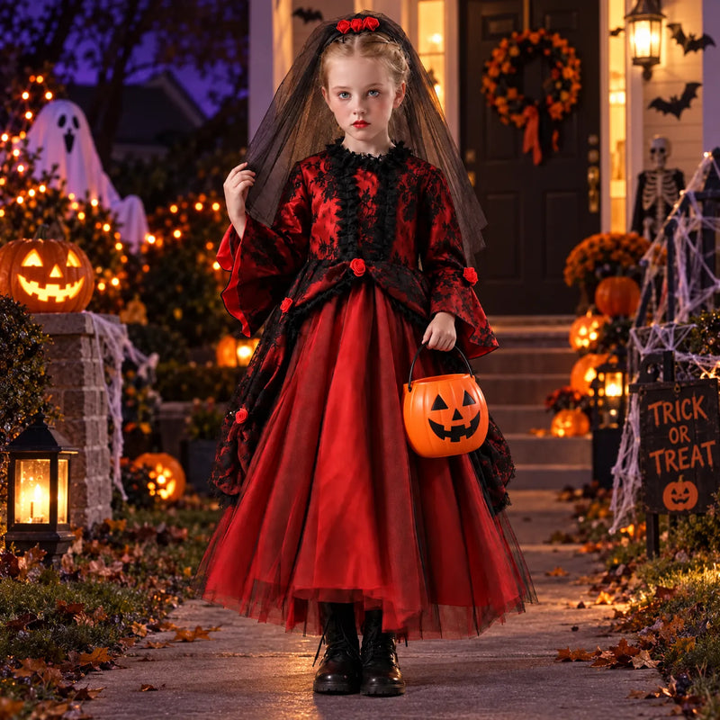 Gothic Vampire Costume - Crimsona
