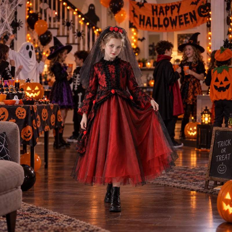 Gothic Vampire Costume - Crimsona