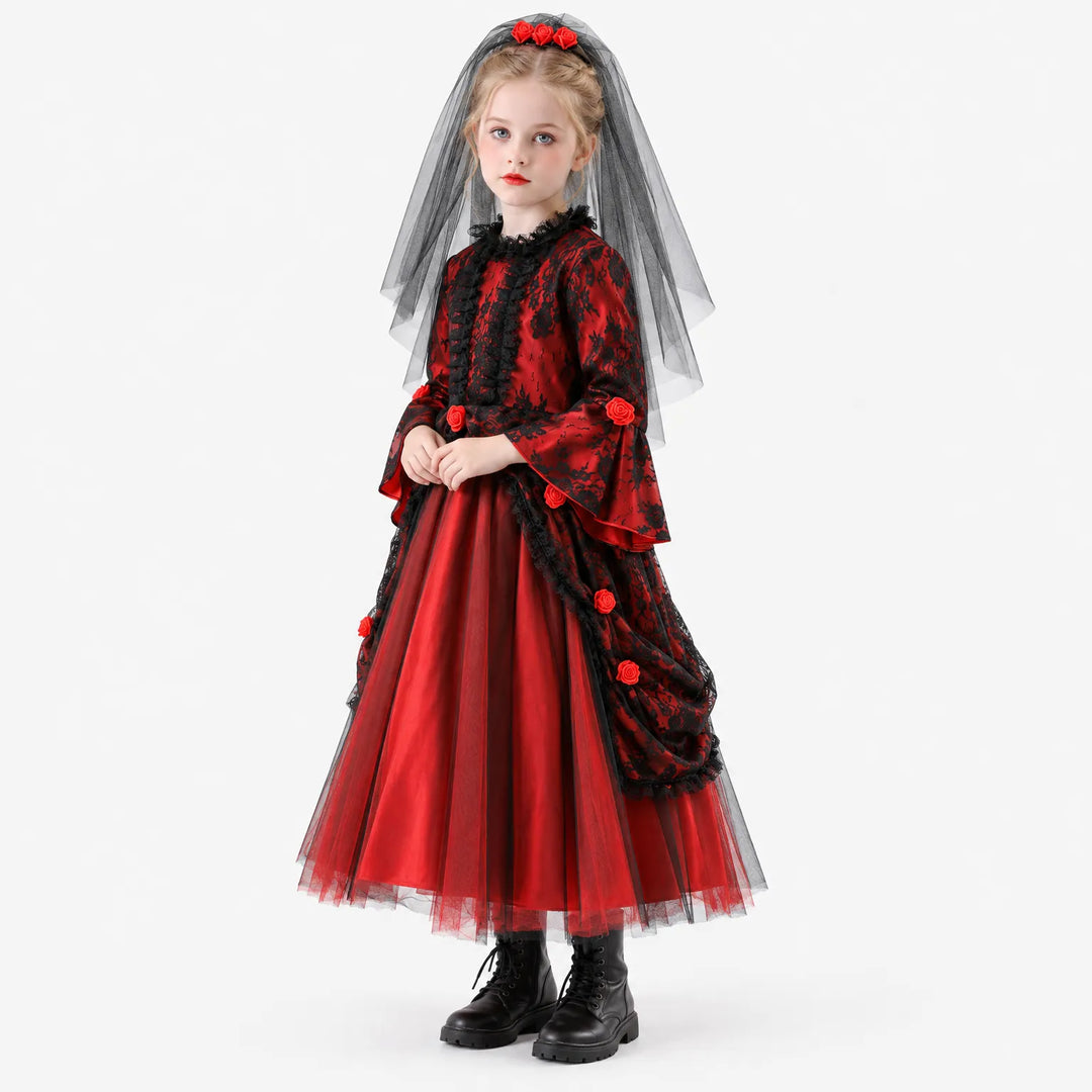 Gothic Vampire Costume - Crimsona