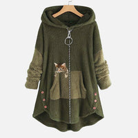 Autumnal teddy coat – Maja