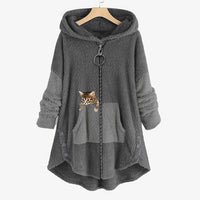 Autumnal teddy coat – Maja